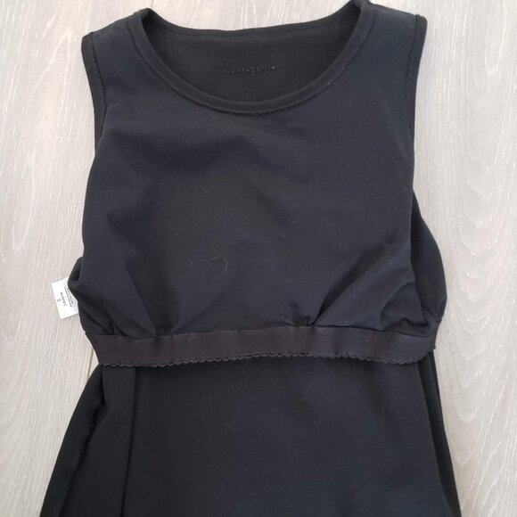 Patagonia Woman's Size S Black Athletic Dress with Built in Bra Organic Cotton - Picture 4 of 6